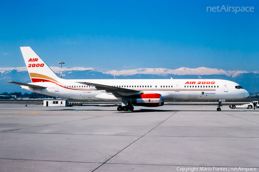 Air 2000 Boeing 757-236 (G-OOOS) | Photo 182502