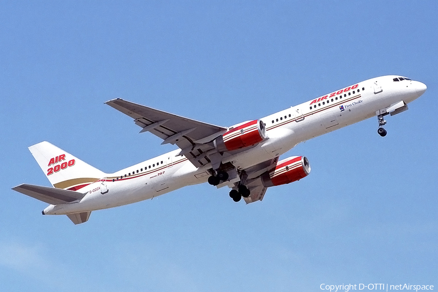 Air 2000 Boeing 757-2Y0 (G-OOOX) | Photo 143468