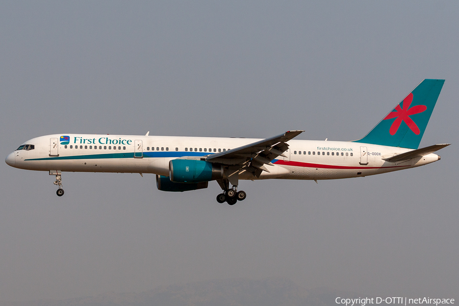 First Choice Airways Boeing 757-2Y0 (G-OOOX) | Photo 204808