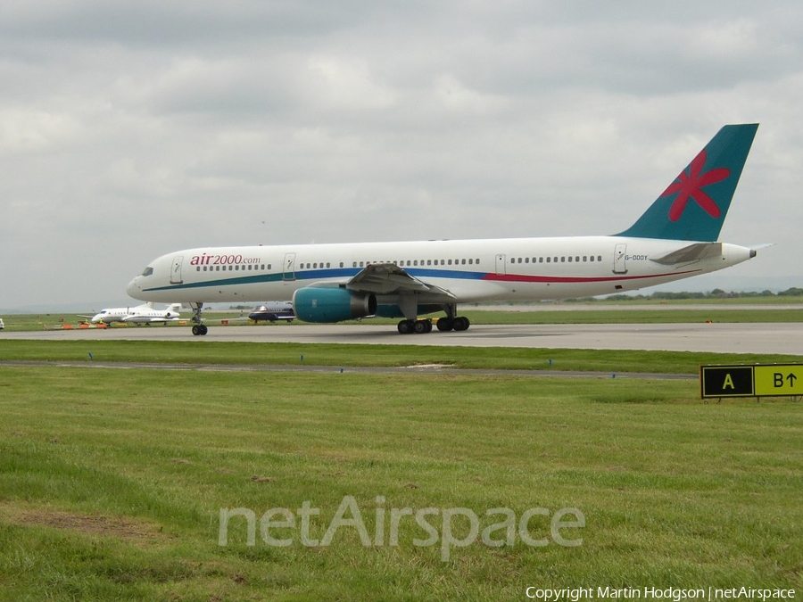 Air 2000 Boeing 757-28A (G-OOOY) | Photo 14855