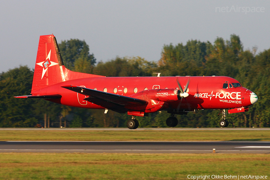 Emerald Airways (Parcelforce) Hawker Siddeley HS.748-266 Series 2A (G-OPFW) | Photo 38756