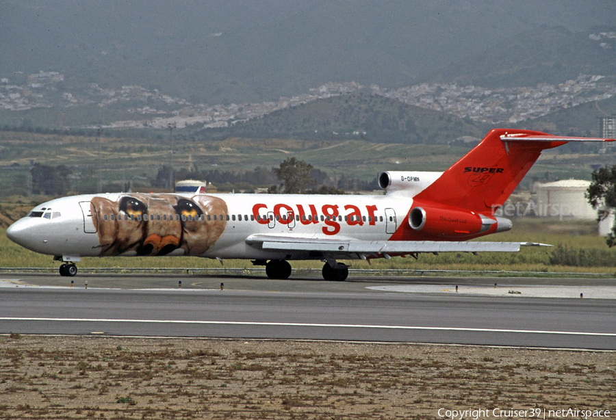 Cougar Airlines Boeing 727-225(Adv RE) Super 27 (G-OPMN) | Photo 551232