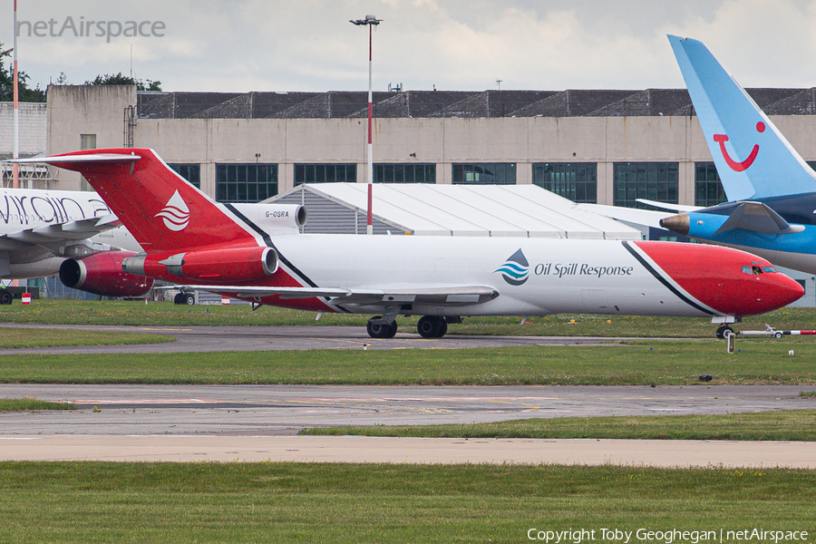 T2 Aviation Boeing 727-2S2F(Adv) (G-OSRA) | Photo 392893