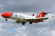T2 Aviation Boeing 727-2S2F(Adv) (G-OSRA) at  Farnborough, United Kingdom