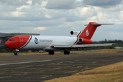 T2 Aviation Boeing 727-2S2F(Adv) (G-OSRA) at  Farnborough, United Kingdom