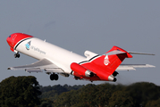 T2 Aviation Boeing 727-2S2F(Adv) (G-OSRB) at  Bournemouth - International (Hurn), United Kingdom