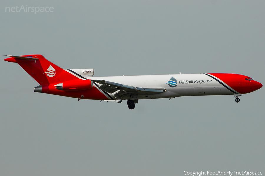 T2 Aviation Boeing 727-2S2F(Adv) (G-OSRB) | Photo 227472