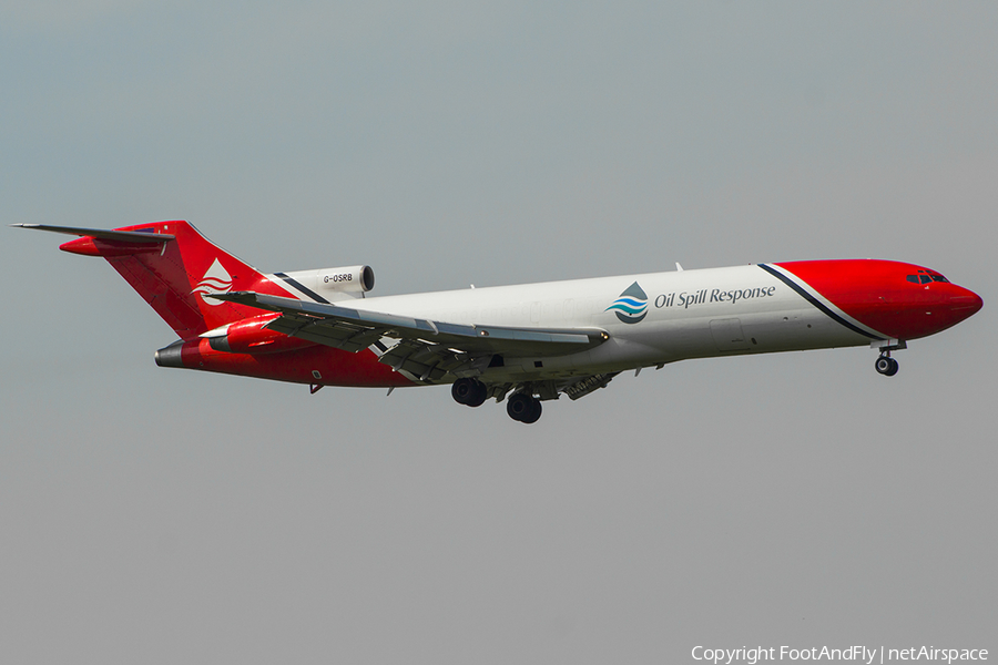 T2 Aviation Boeing 727-2S2F(Adv) (G-OSRB) | Photo 227473