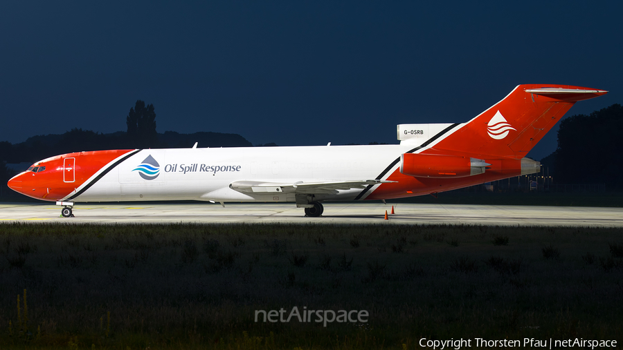 T2 Aviation Boeing 727-2S2F(Adv) (G-OSRB) | Photo 179055