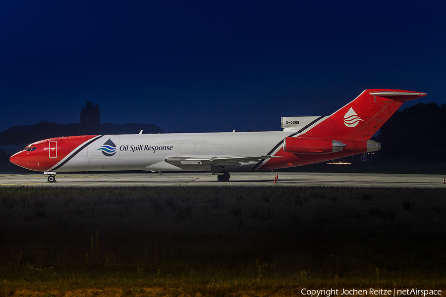 T2 Aviation Boeing 727-2S2F(Adv) (G-OSRB) | Photo 179092