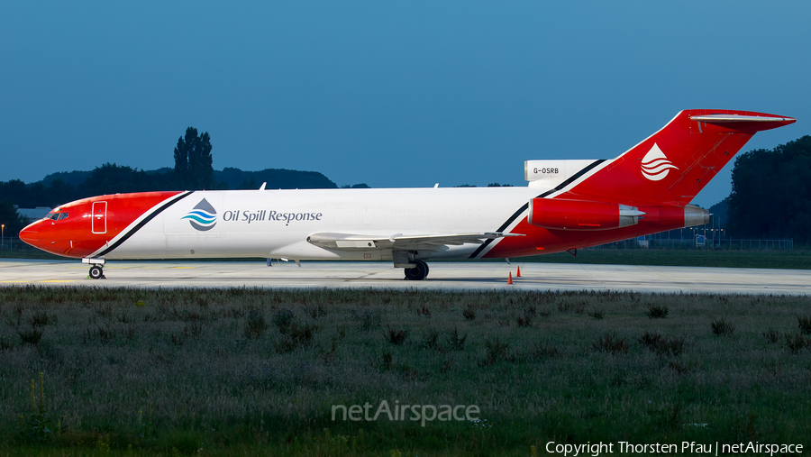 T2 Aviation Boeing 727-2S2F(Adv) (G-OSRB) | Photo 179345