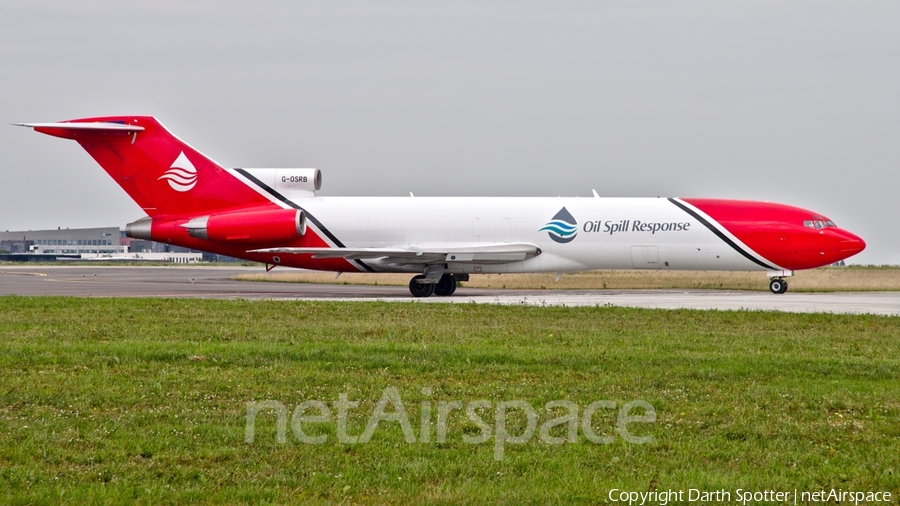 T2 Aviation Boeing 727-2S2F(Adv) (G-OSRB) | Photo 202620