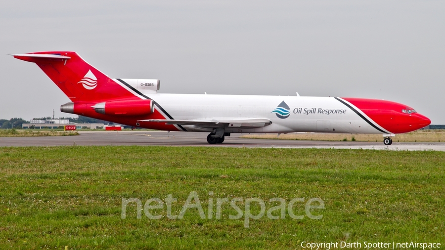T2 Aviation Boeing 727-2S2F(Adv) (G-OSRB) | Photo 202621