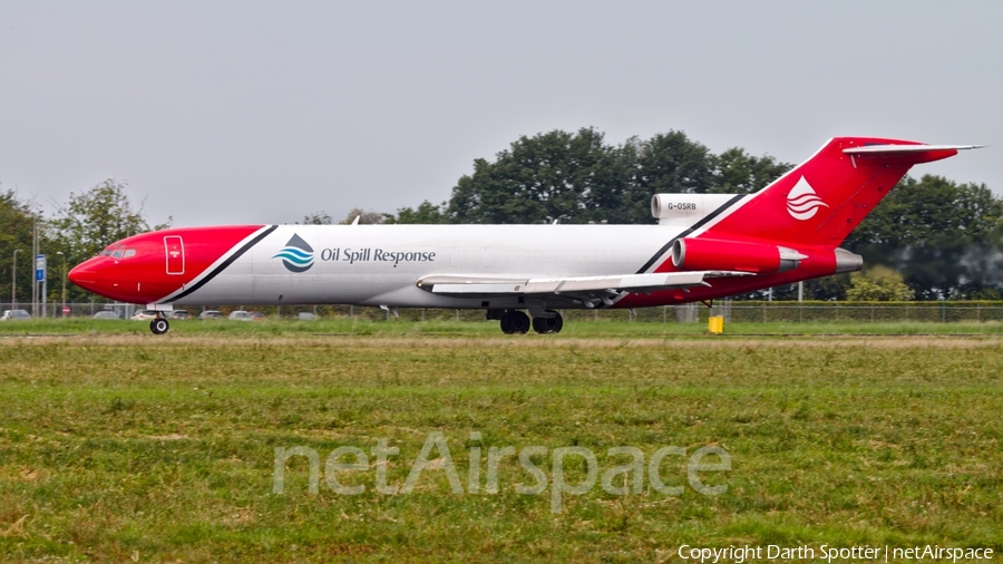 T2 Aviation Boeing 727-2S2F(Adv) (G-OSRB) | Photo 202623