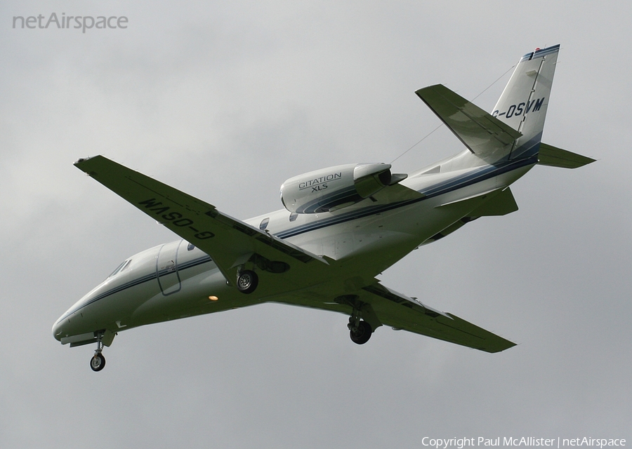 Eurojet Aviation Cessna 560XL Citation XLS (G-OSVM) | Photo 20335