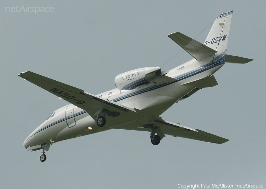 Eurojet Aviation Cessna 560XL Citation XLS (G-OSVM) | Photo 9110