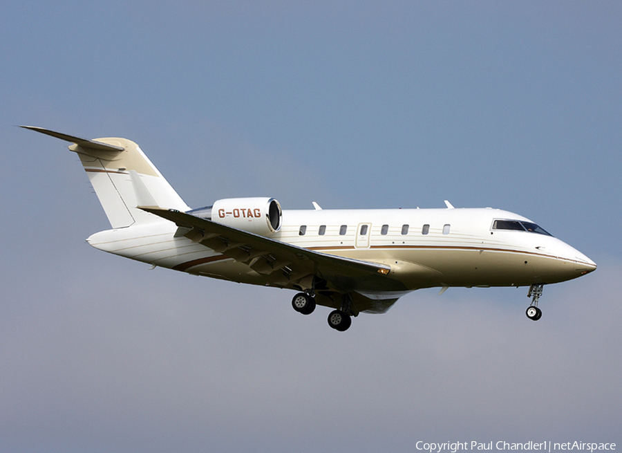TAG Aviation UK Bombardier CL-600-2B16 Challenger 605 (G-OTAG) | Photo 64884