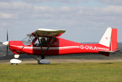 (Private) Ikarus C42 FB UK (G-OVLA) at  Compton Abbas, United Kingdom