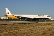 Monarch Airlines Airbus A321-231 (G-OZBE) at  Faro - International, Portugal