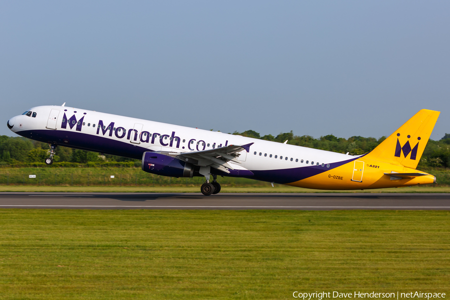 Monarch Airlines Airbus A321-231 (G-OZBE) | Photo 154335