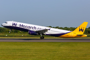 Monarch Airlines Airbus A321-231 (G-OZBE) at  Manchester - International (Ringway), United Kingdom