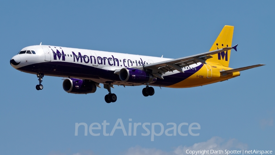 Monarch Airlines Airbus A321-231 (G-OZBE) | Photo 236193