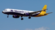 Monarch Airlines Airbus A321-231 (G-OZBE) at  Palma De Mallorca - Son San Juan, Spain