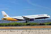 Monarch Airlines Airbus A321-231 (G-OZBH) at  Faro - International, Portugal