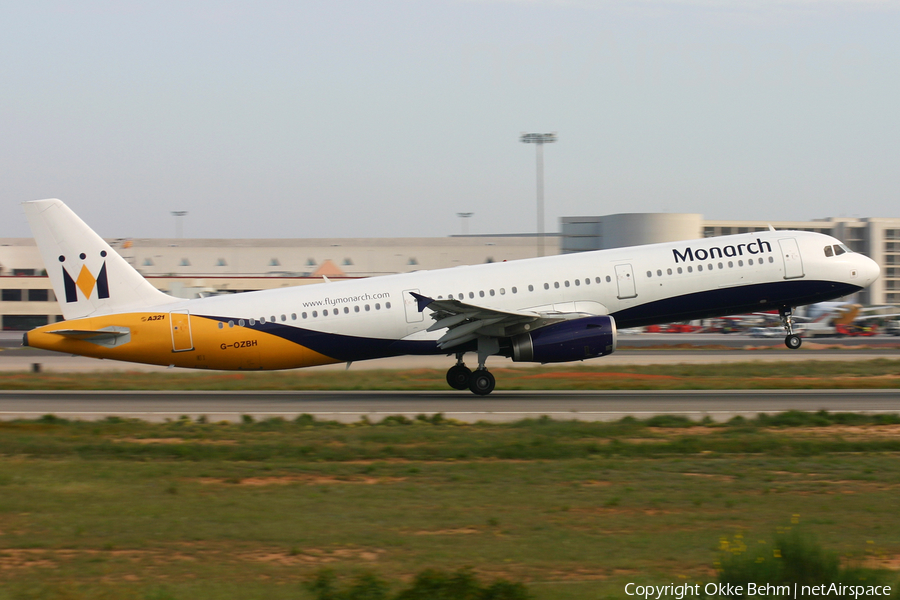 Monarch Airlines Airbus A321-231 (G-OZBH) | Photo 193131