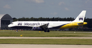 Monarch Airlines Airbus A321-231 (G-OZBI) at  Manchester - International (Ringway), United Kingdom