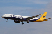 Monarch Airlines Airbus A321-231 (G-OZBI) at  Palma De Mallorca - Son San Juan, Spain