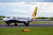 Monarch Airlines Airbus A320-214 (G-OZBK) at  Manchester - International (Ringway), United Kingdom