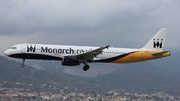 Monarch Airlines Airbus A321-231 (G-OZBL) at  Malaga, Spain
