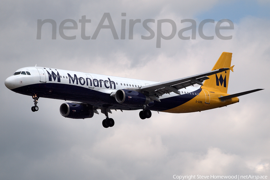 Monarch Airlines Airbus A321-231 (G-OZBL) | Photo 110068