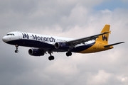 Monarch Airlines Airbus A321-231 (G-OZBL) at  London - Gatwick, United Kingdom