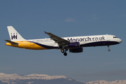 Monarch Airlines Airbus A321-231 (G-OZBM) at  Geneva - International, Switzerland