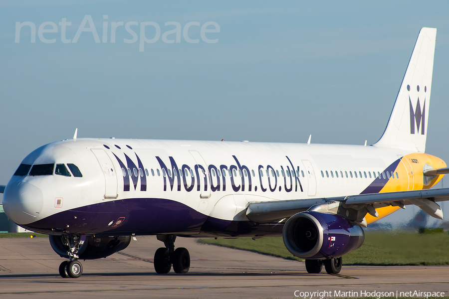 Monarch Airlines Airbus A321-231 (G-OZBM) | Photo 45515