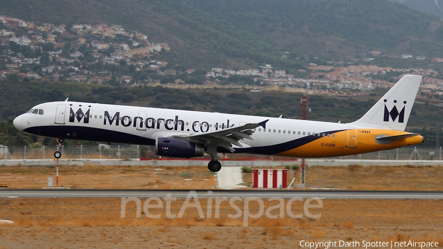 Monarch Airlines Airbus A321-231 (G-OZBN) | Photo 212780