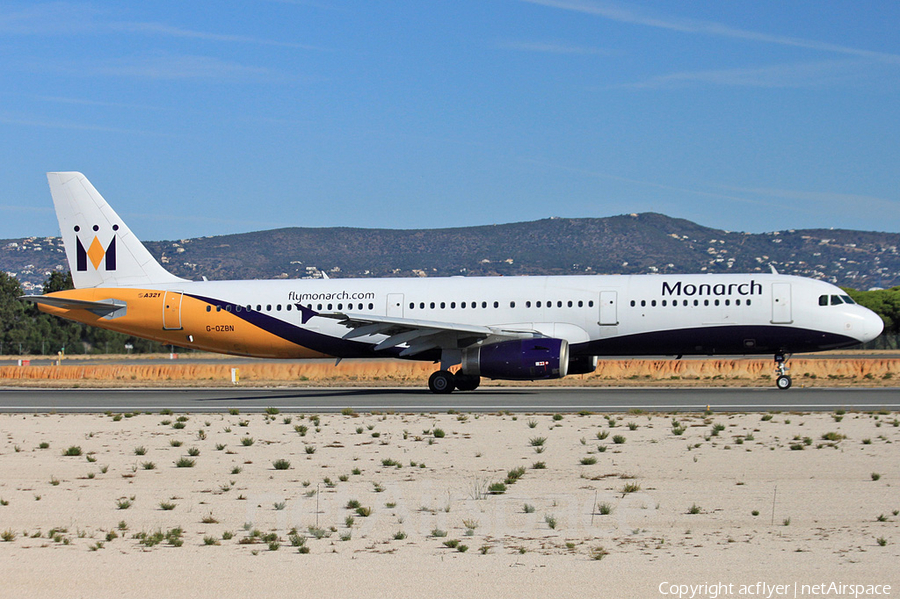 Monarch Airlines Airbus A321-231 (G-OZBN) | Photo 168500