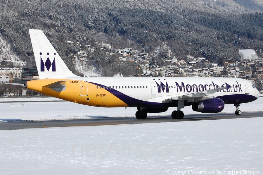 Monarch Airlines Airbus A321-231 (G-OZBN) | Photo 113772