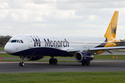 Monarch Airlines Airbus A321-231 (G-OZBN) at  Manchester - International (Ringway), United Kingdom