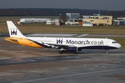 Monarch Airlines Airbus A321-231 (G-OZBO) at  Hamburg - Fuhlsbuettel (Helmut Schmidt), Germany