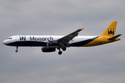 Monarch Airlines Airbus A321-231 (G-OZBO) at  London - Gatwick, United Kingdom
