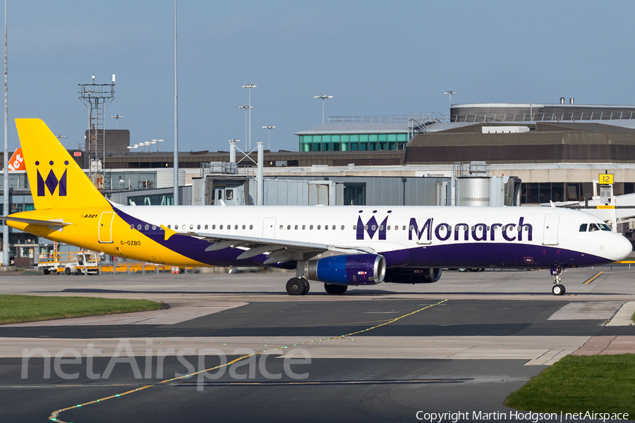 Monarch Airlines Airbus A321-231 (G-OZBO) | Photo 151149