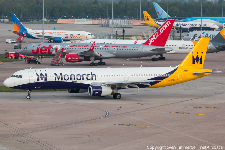 Monarch Airlines Airbus A321-231 (G-OZBO) | Photo 192523