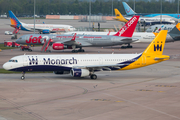 Monarch Airlines Airbus A321-231 (G-OZBO) at  Manchester - International (Ringway), United Kingdom