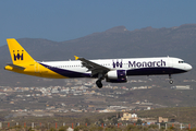 Monarch Airlines Airbus A321-231 (G-OZBO) at  Tenerife Sur - Reina Sofia, Spain