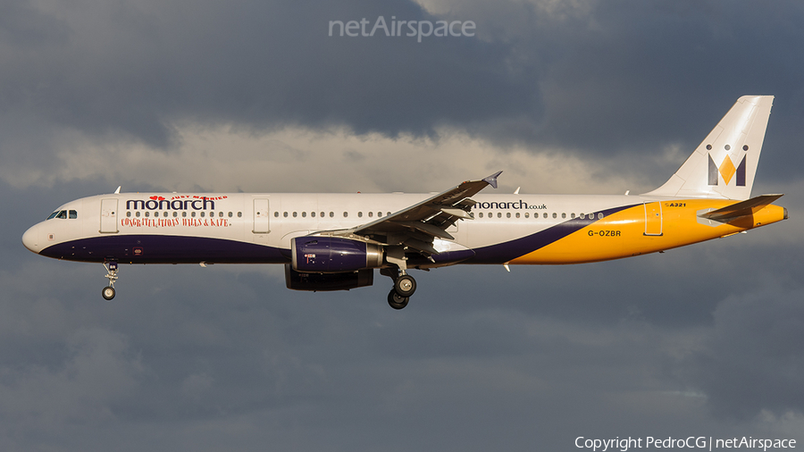Monarch Airlines Airbus A321-231 (G-OZBR) | Photo 435623