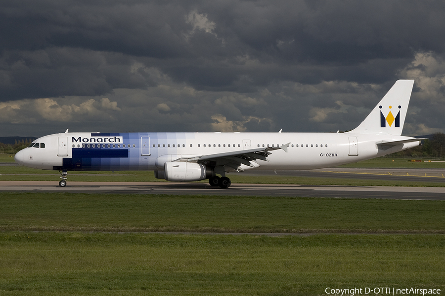 Monarch Airlines Airbus A321-231 (G-OZBR) | Photo 256146