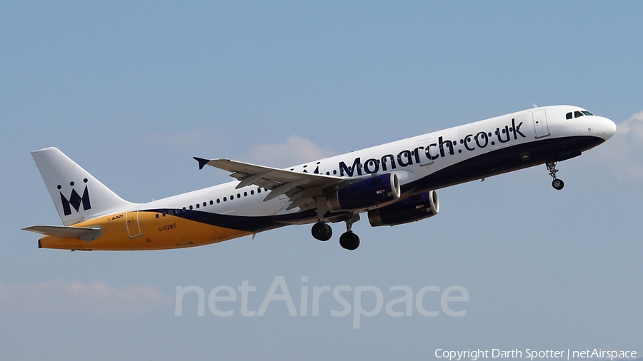 Monarch Airlines Airbus A321-231 (G-OZBS) | Photo 212782